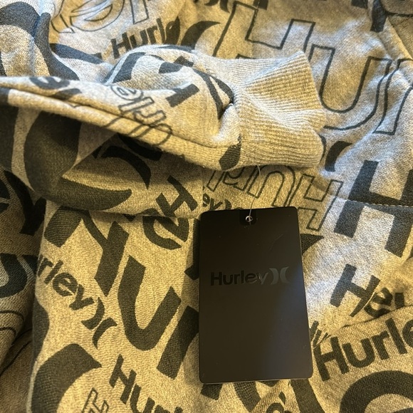 Hurley Boys Gray Hoodie - Picture 3 of 5